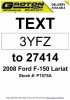 Pre-Owned 2008 Ford F-150 FX4